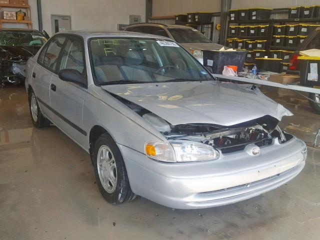 1Y1SK548X2Z415384 - 2002 CHEVROLET GEO PRIZM ნაცრისფერი ფოტო 1