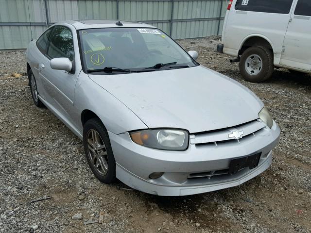 1G1JH12F937296211 - 2003 CHEVROLET CAVALIER L SILVER photo 1