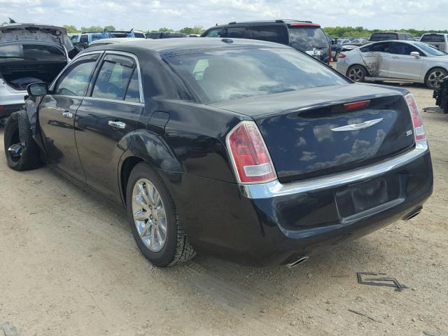 2C3CCACG4CH166660 - 2012 CHRYSLER 300 LIMITE BLACK photo 3