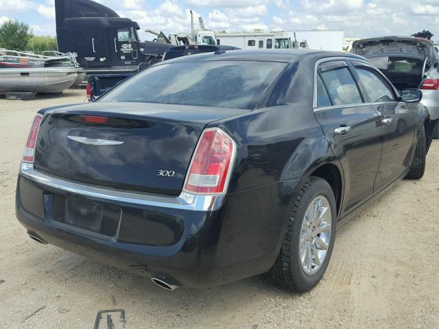 2C3CCACG4CH166660 - 2012 CHRYSLER 300 LIMITE BLACK photo 4