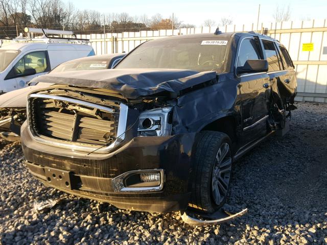 1GKS1CKJ4HR151321 - 2017 GMC YUKON DENA BLACK photo 2