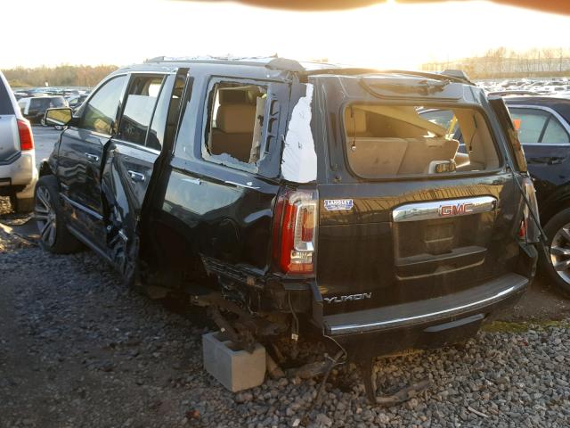 1GKS1CKJ4HR151321 - 2017 GMC YUKON DENA BLACK photo 3