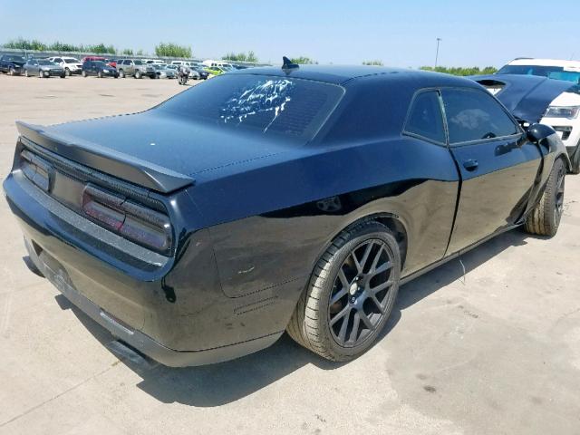 2C3CDZAT8FH895244 - 2015 DODGE CHALLENGER BLACK photo 4