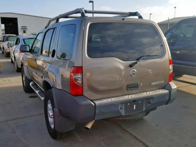 5N1ED28T74C674196 - 2004 NISSAN XTERRA XE BROWN photo 3