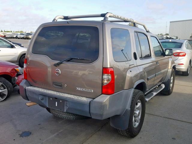 5N1ED28T74C674196 - 2004 NISSAN XTERRA XE BROWN photo 4