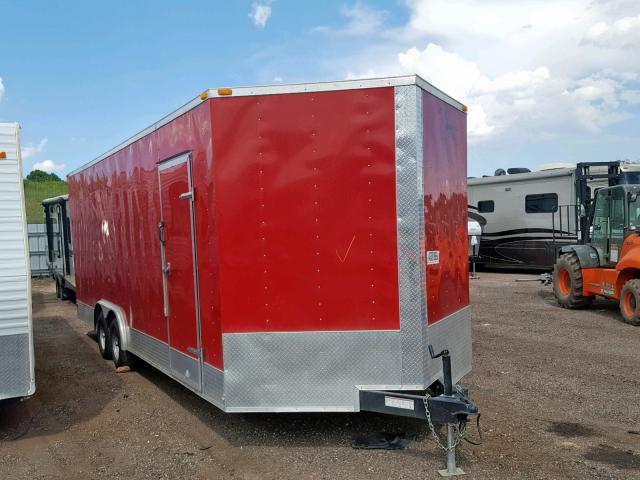 571BE2425GM014742 - 2016 LARK TRAILER RED photo 1