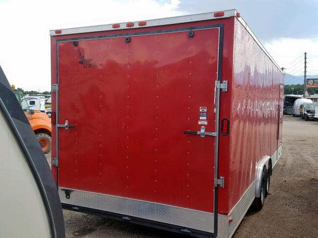 571BE2425GM014742 - 2016 LARK TRAILER RED photo 4