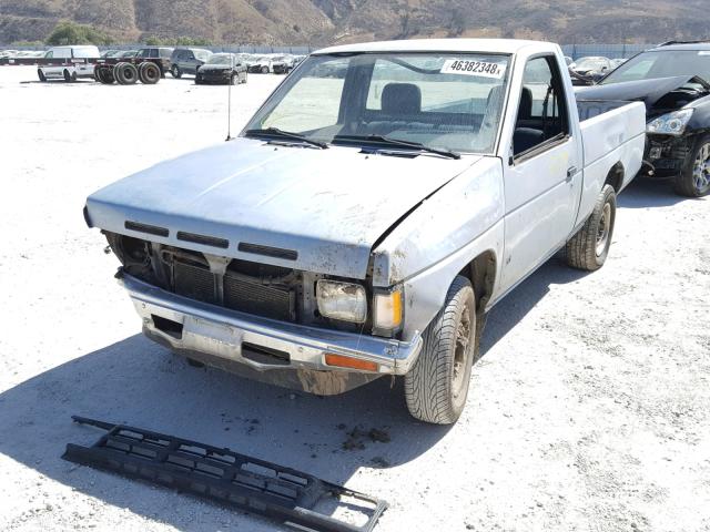 1N6SD11S3NC365066 - 1992 NISSAN TRUCK SHOR BLUE photo 2