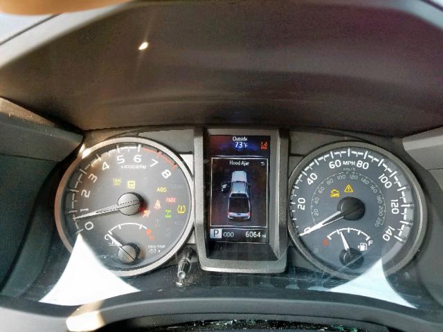 5TFCZ5AN9JX154385 - 2018 TOYOTA TACOMA DOU 红色 照片 8