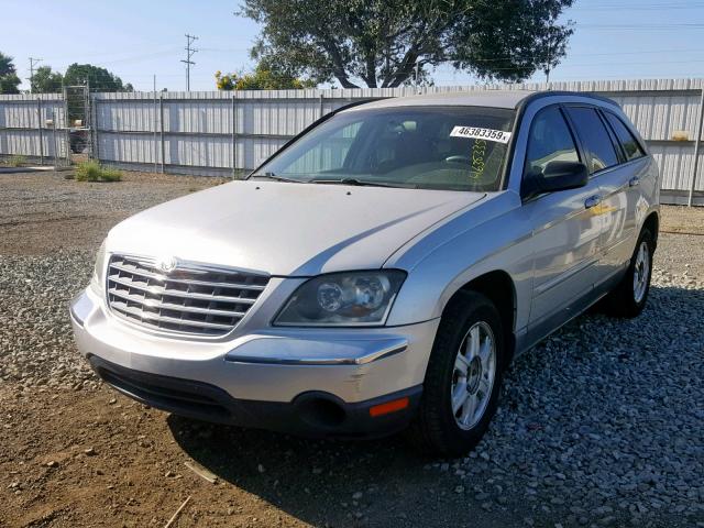 2C8GM68445R579163 - 2005 CHRYSLER PACIFICA T SILVER photo 2