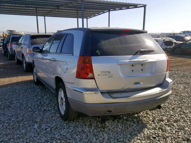 2C8GM68445R579163 - 2005 CHRYSLER PACIFICA T SILVER photo 3