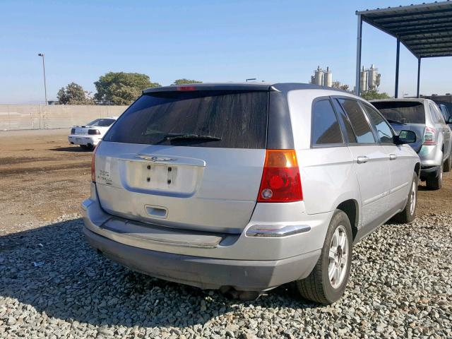 2C8GM68445R579163 - 2005 CHRYSLER PACIFICA T SILVER photo 4