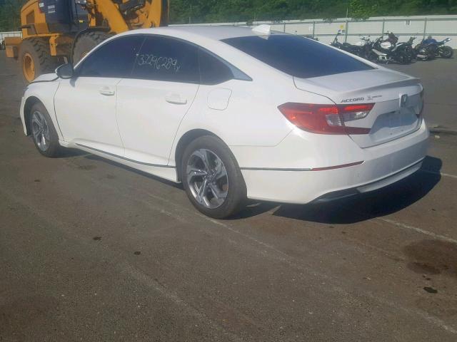 1HGCV1F46JA218360 - 2018 HONDA ACCORD EX WHITE photo 3