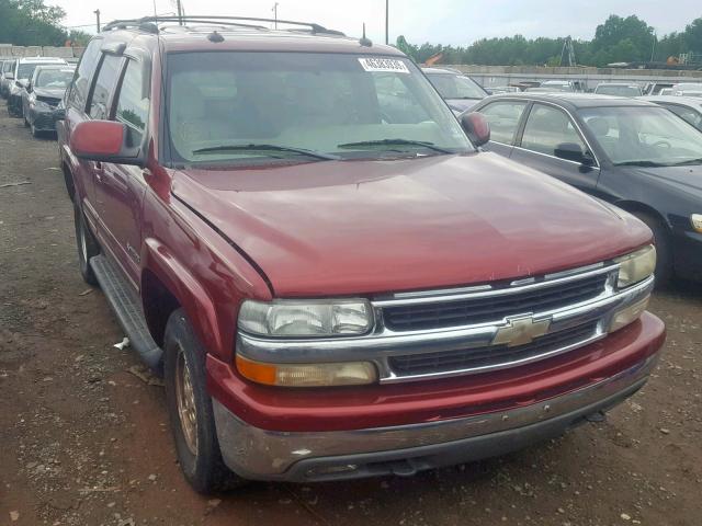 1GNEK13Z63J187301 - 2003 CHEVROLET TAHOE K150 BURGUNDY photo 1