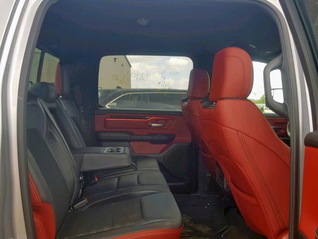 1C6RRELT8KN724211 - 2019 RAM 1500 REBEL ვერცხლისფერი ფოტო 6