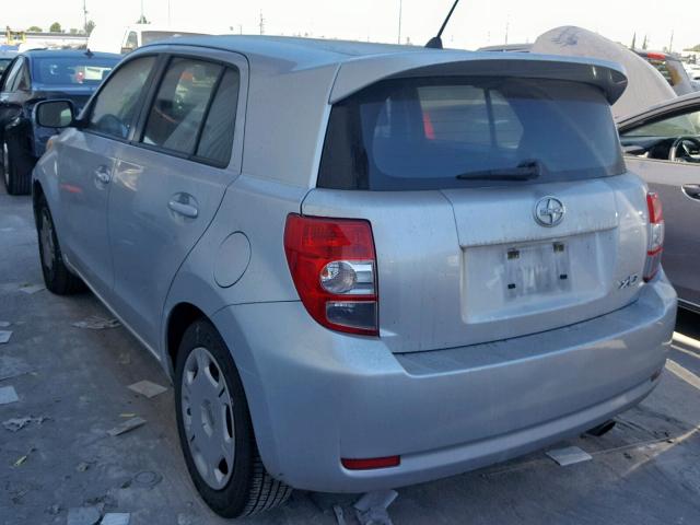 JTKKU10438J011689 - 2008 TOYOTA SCION XD SILVER photo 3