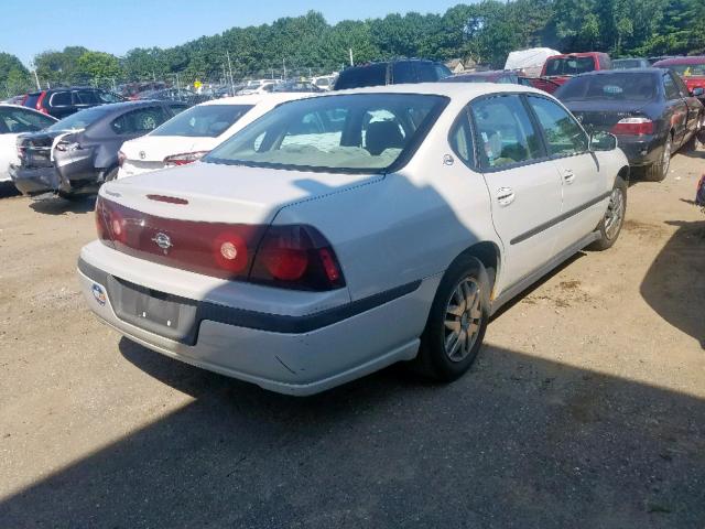 2G1WF52E739311250 - 2003 CHEVROLET IMPALA TAN photo 4