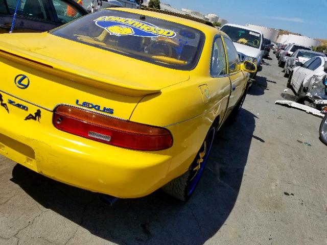 JT8UZ30C6P0025402 - 1993 LEXUS SC 400 YELLOW photo 10