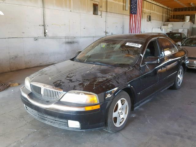 1LNHM86S8YY911491 - 2000 LINCOLN LS BLACK photo 2