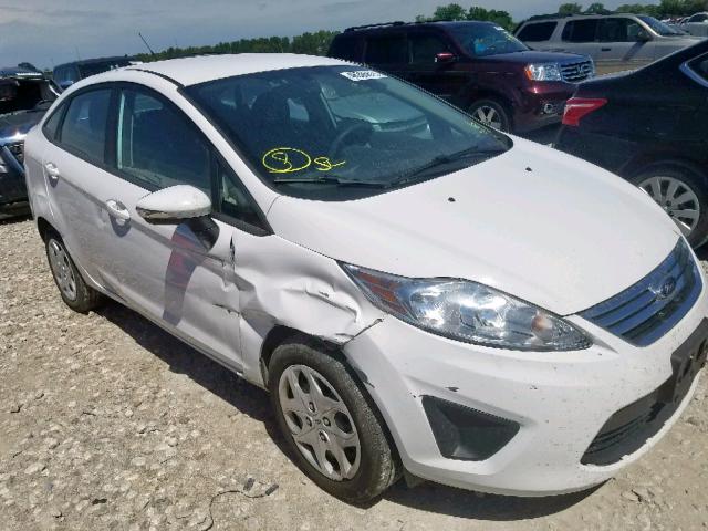 3FADP4BJ7DM199129 - 2013 FORD FIESTA SE WHITE photo 1