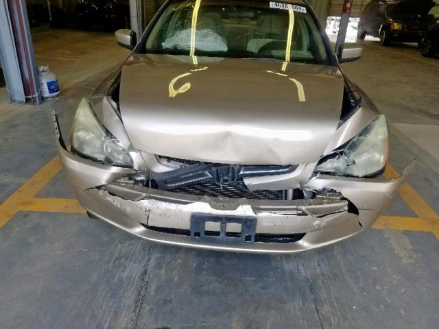 1HGCM56313A146942 - 2003 HONDA ACCORD LX GOLD photo 9