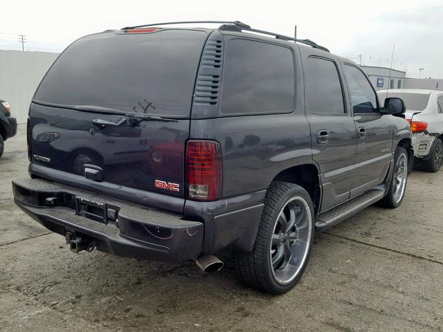 1GKEK63U74J228969 - 2004 GMC YUKON DENA CHARCOAL photo 4