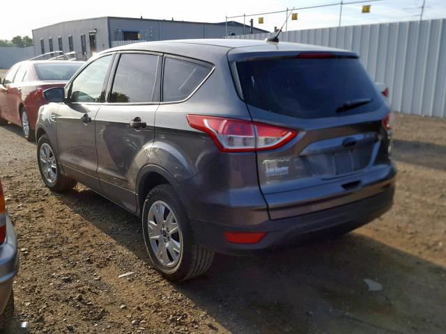 1FMCU0F78DUB55850 - 2013 FORD ESCAPE S GRAY photo 3