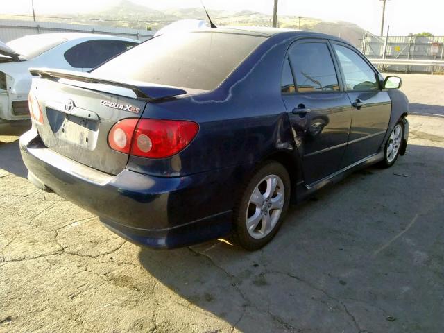 2T1BY32E96C550789 - 2006 TOYOTA COROLLA XR 蓝色 照片 4