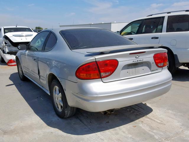 1G3NL12F04C156614 - 2004 OLDSMOBILE ALERO GL SILVER photo 3