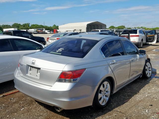 JHMCP26858C075626 - 2008 HONDA ACCORD EXL SILVER photo 4