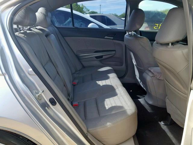 JHMCP26858C075626 - 2008 HONDA ACCORD EXL SILVER photo 6