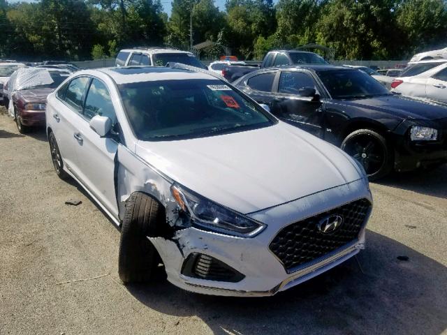 5NPE34ABXJH684953 - 2018 HYUNDAI SONATA SPO WHITE photo 1