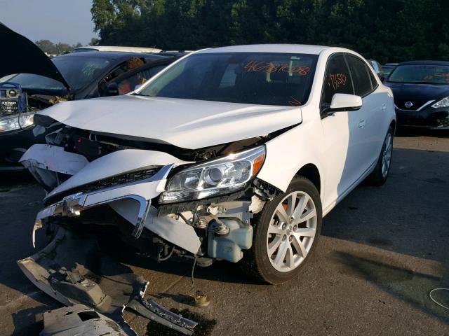 1G11D5SL3FF181073 - 2015 CHEVROLET MALIBU 2LT WHITE photo 2