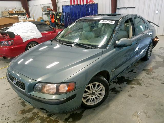 YV1RS61T132261184 - 2003 VOLVO S60 BLUE photo 2