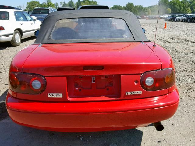 JM1NA3512N0315640 - 1992 MAZDA MX-5 MIATA RED photo 6