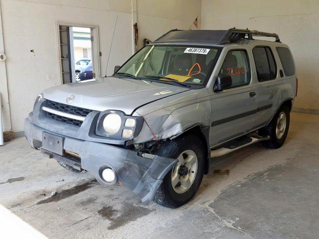 5N1ED28Y83C665064 - 2003 NISSAN XTERRA XE SILVER photo 2