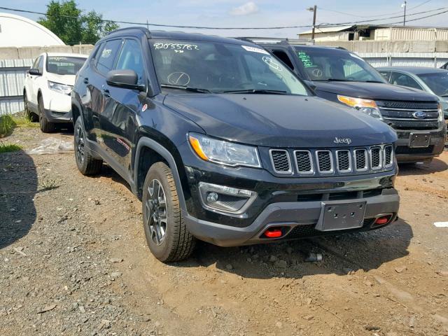 3C4NJDDB4KT765739 - 2019 JEEP COMPASS TR BLACK photo 1