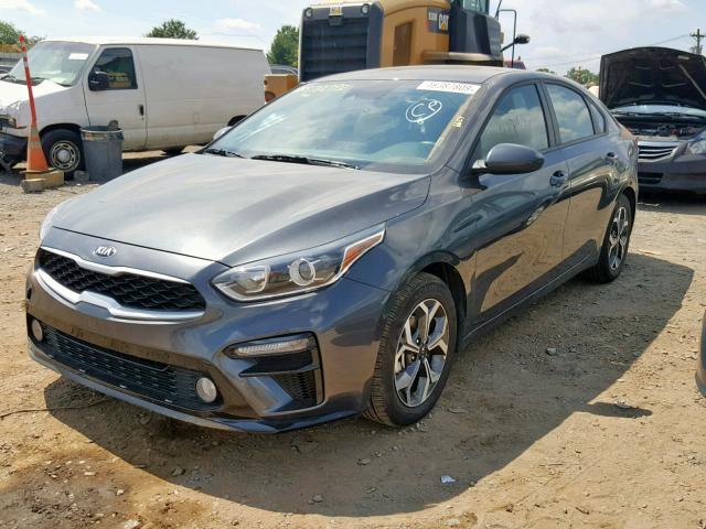 3KPF24AD4KE108483 - 2019 KIA FORTE FE BLACK photo 2