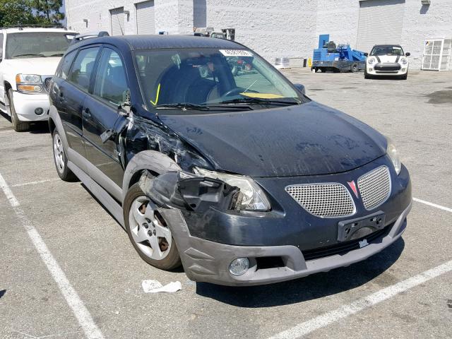 5Y2SL65828Z404300 - 2008 PONTIAC VIBE BLACK photo 1