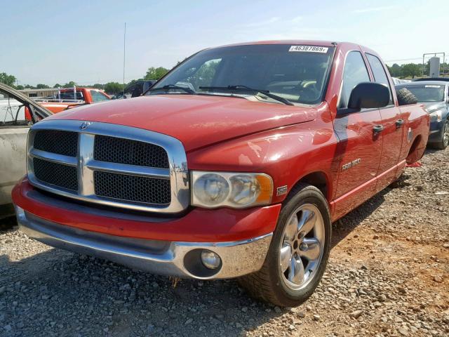 1D7HA18D13S290311 - 2003 DODGE RAM 1500 S RED photo 2