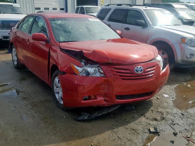 4T1BE46K59U301245 - 2009 TOYOTA CAMRY BASE RED photo 1