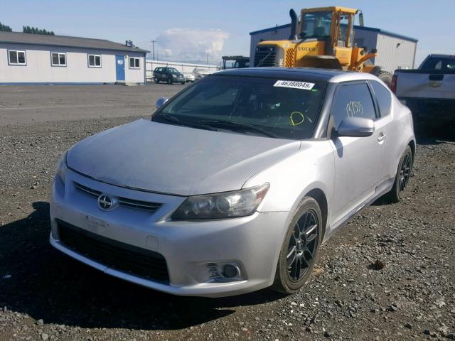 JTKJF5C77B3018787 - 2011 TOYOTA SCION TC ვერცხლისფერი ფოტო 2