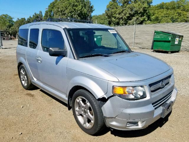 5J6YH18987L000268 - 2007 HONDA ELEMENT SC SILVER photo 1