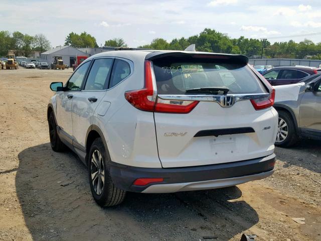 2HKRW6H32JH214483 - 2018 HONDA CR-V LX WHITE photo 3