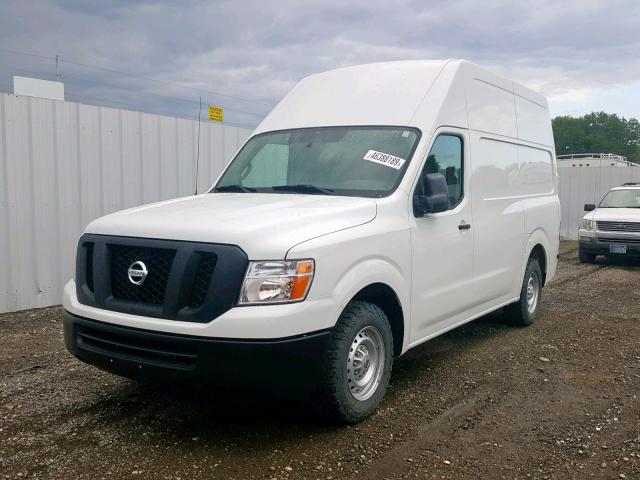 1N6BF0LY6FN801940 - 2015 NISSAN NV 2500 WHITE photo 2