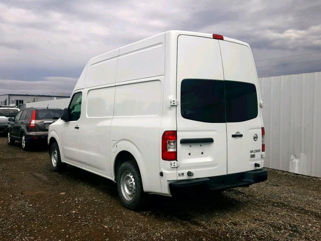 1N6BF0LY6FN801940 - 2015 NISSAN NV 2500 WHITE photo 3