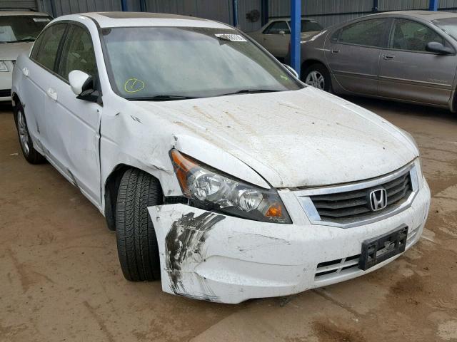 1HGCP26838A010045 - 2008 HONDA ACCORD EXL WHITE photo 1