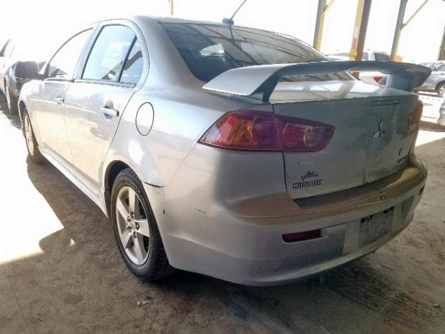 JA3AU26U59U009778 - 2009 MITSUBISHI LANCER ES/ GRAY photo 3