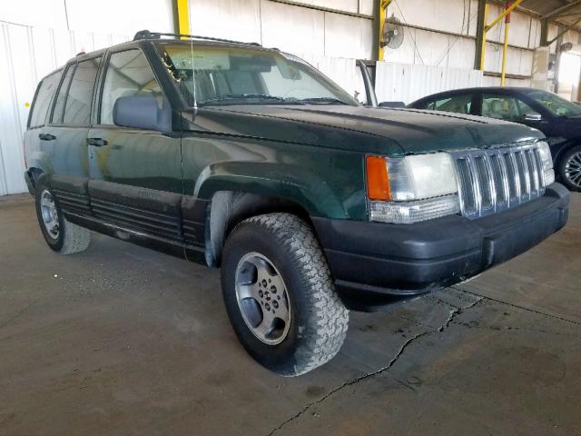 1J4FX58SXWC233006 - 1998 JEEP GRAND CHER GREEN photo 1