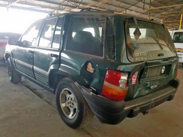 1J4FX58SXWC233006 - 1998 JEEP GRAND CHER GREEN photo 3